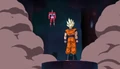 PTETS - Hatchiyack stares Goku