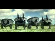 When-dinosaurs-roamed-america-t-rex-vs-a-herd-of-triceratops