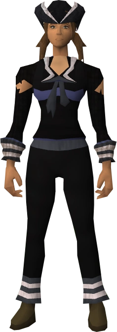 Naval set (black) equipped