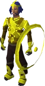 Cosmic set equipped