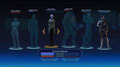 ME squad selection