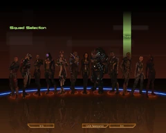 ME2 squad selection