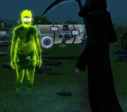 Ghost of protesting