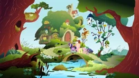Back to Fluttershy's cottage S3E13