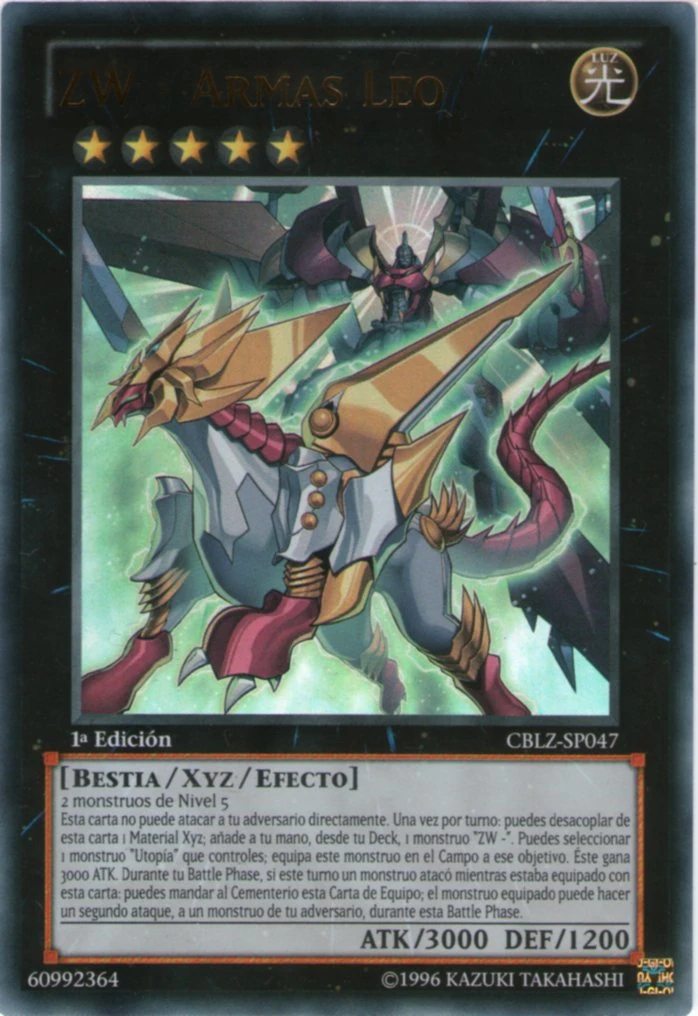 Carte yu gi oh numero c39 raggio utopia v