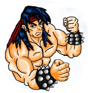 Mortal Kombat ll Arcade Art Liu Kang
