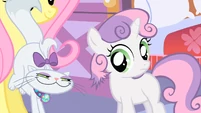 Opal cut Sweetie Belle's mane S01E17