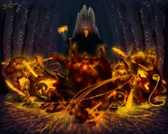 The balrogs of morgoth by thylacinee-d5pl60x