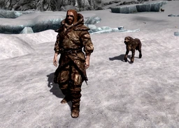 Hunter with dog