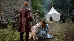 Sansa Stark, Dama y Joffrey Baratheon HBO
