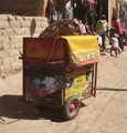 Kiosco SOLAR cart packed for transport, 2-27-13.jpg
