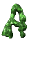 A verde