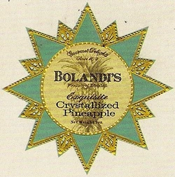 Bolandi's Exquisite Crystallized Pineapple