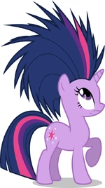 Twilight Sparkle hair