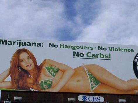 Marijuana. No hangovers, no violence, no carbs