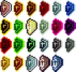 FFVI Shields Sprites