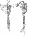 Armamento templarios negros