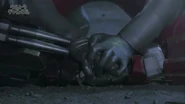 Glenfire holding too hard to Jean Brother's hand