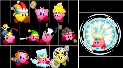 Kirby D.I.Y Power-ups