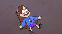 S1e14 Mabel lays on the floor