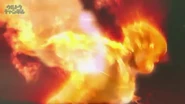 Glenfire keep punching Zero Darkness(Belial)