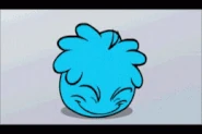 Blue puffle cries