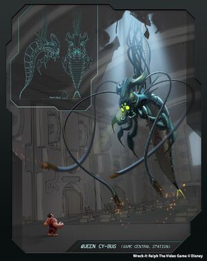 The Cy-Bug Queen