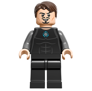 tony stark lego head