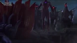 Zero Darkness(Belial),Darkness Four & Tyrant about to destroy UFZ team's body