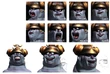 Brahne CG Faces FFIX Art