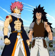 Natsu and Gajeel dominate