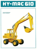 HY-MAC 610 WHEEL EXCAVATOR