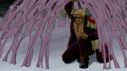 Ichiryuu escaping the team attack