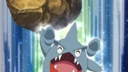 EP614 Gible usando fuerza