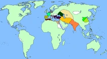 Map of 101 BC