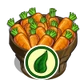 Organic Carrot Bushel-icon