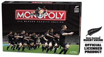 Monopoly All Blacks Rugby box