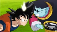 Goku y Kaio Sama del Norte
