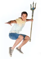 Zac Jumping With Trident