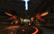 OWB giant roboscorpion attack