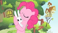 Pinkie Pie with Angel S2E13