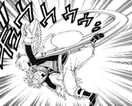 Happy saves Natsu