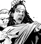 Gabe and Michonne