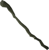 Third-age druidic staff detail