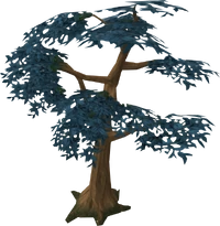 Blue tree