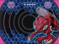 Fondo Genesect variocolor para el C-Gear