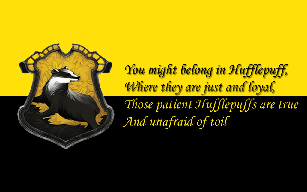 HufflepuffQuote  Hufflepuff Amino