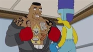 Marge boxeo