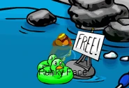 Free-green-duck