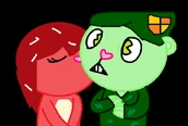 Flippy and flaky kiss by netanya4-d61s4d4